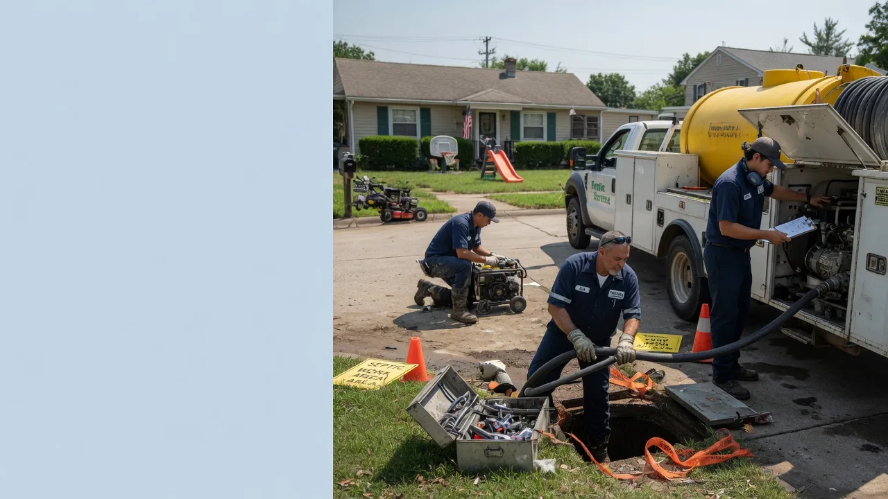 Septic Tank Pumping in Ebensburg, PA near me